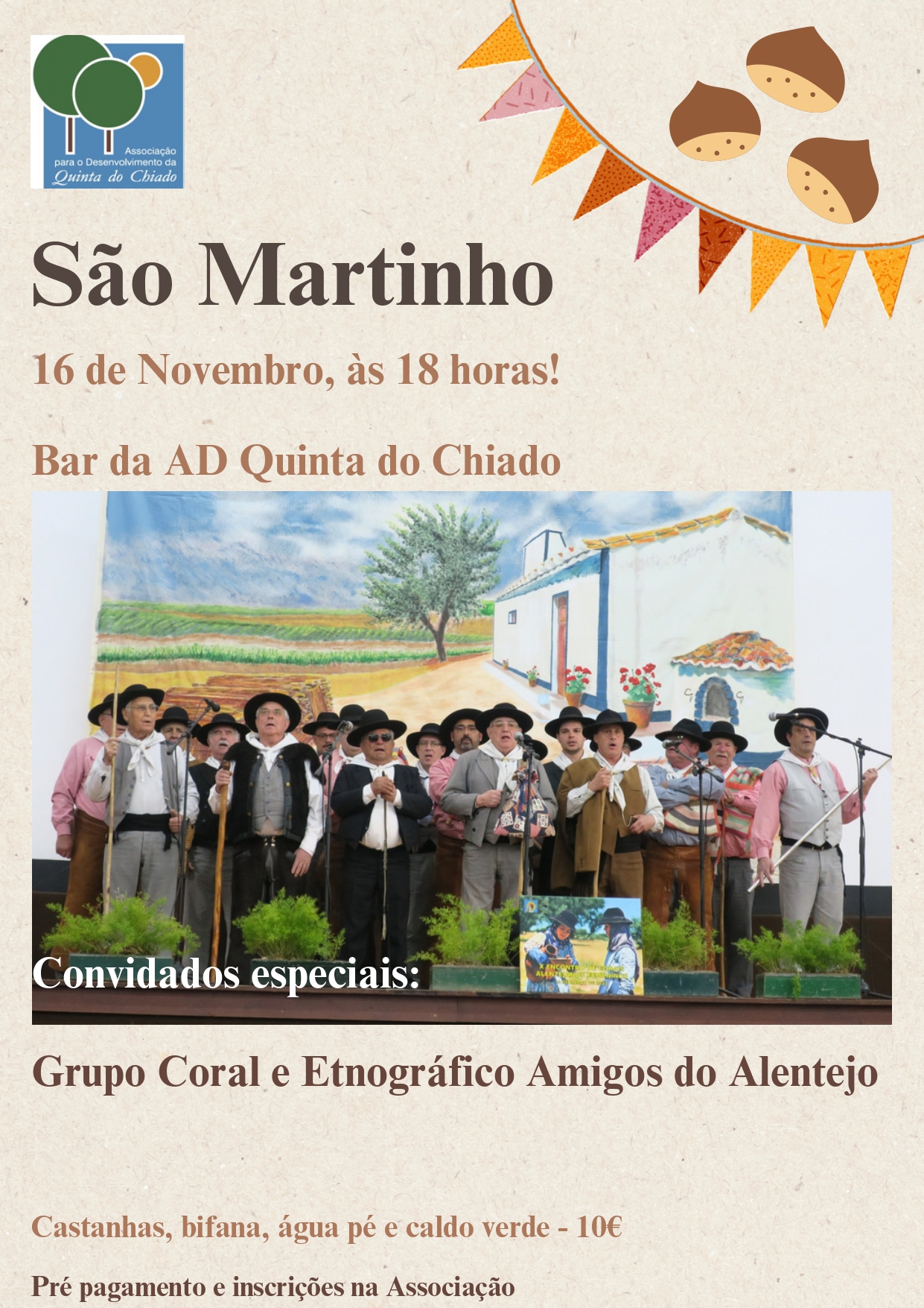 Magusto na sede da Adq Chiado